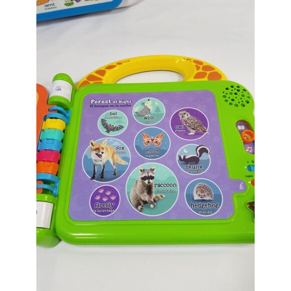 Leap Frog Learning Friends 100 Word Book and 100 Animals Book English & Spanish - Picture 7 of 16